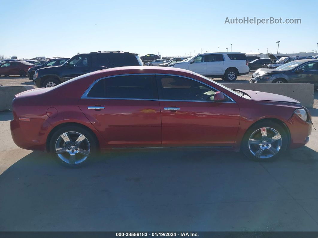 2012 Chevrolet Malibu 1lt Red vin: 1G1ZC5E0XCF302054