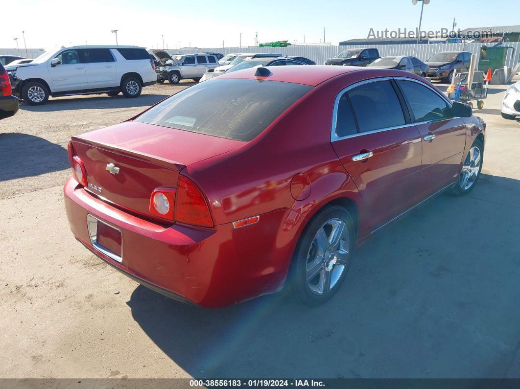 2012 Chevrolet Malibu 1lt Red vin: 1G1ZC5E0XCF302054