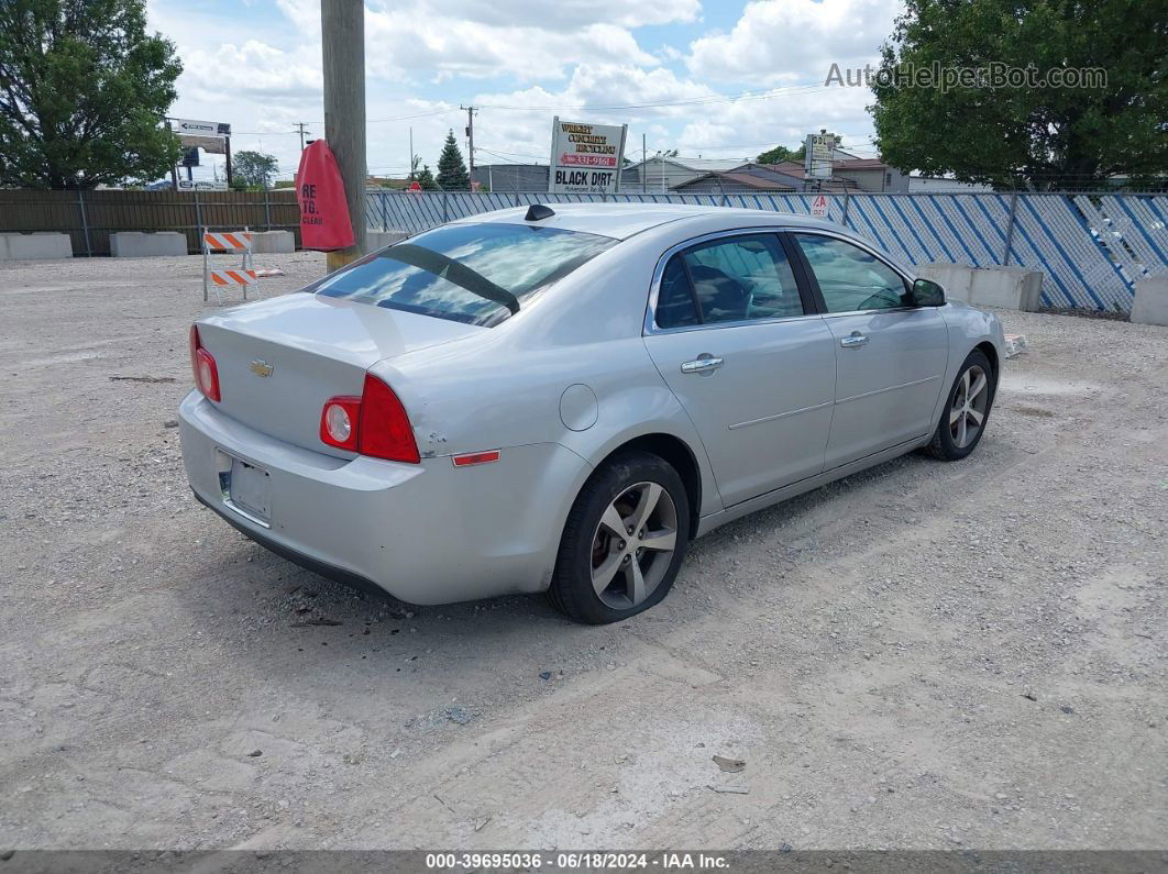 2012 Chevrolet Malibu 1lt Silver vin: 1G1ZC5E0XCF391818