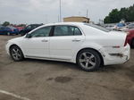 2012 Chevrolet Malibu 1lt White vin: 1G1ZC5E0XCF397490