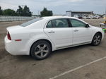 2012 Chevrolet Malibu 1lt White vin: 1G1ZC5E0XCF397490