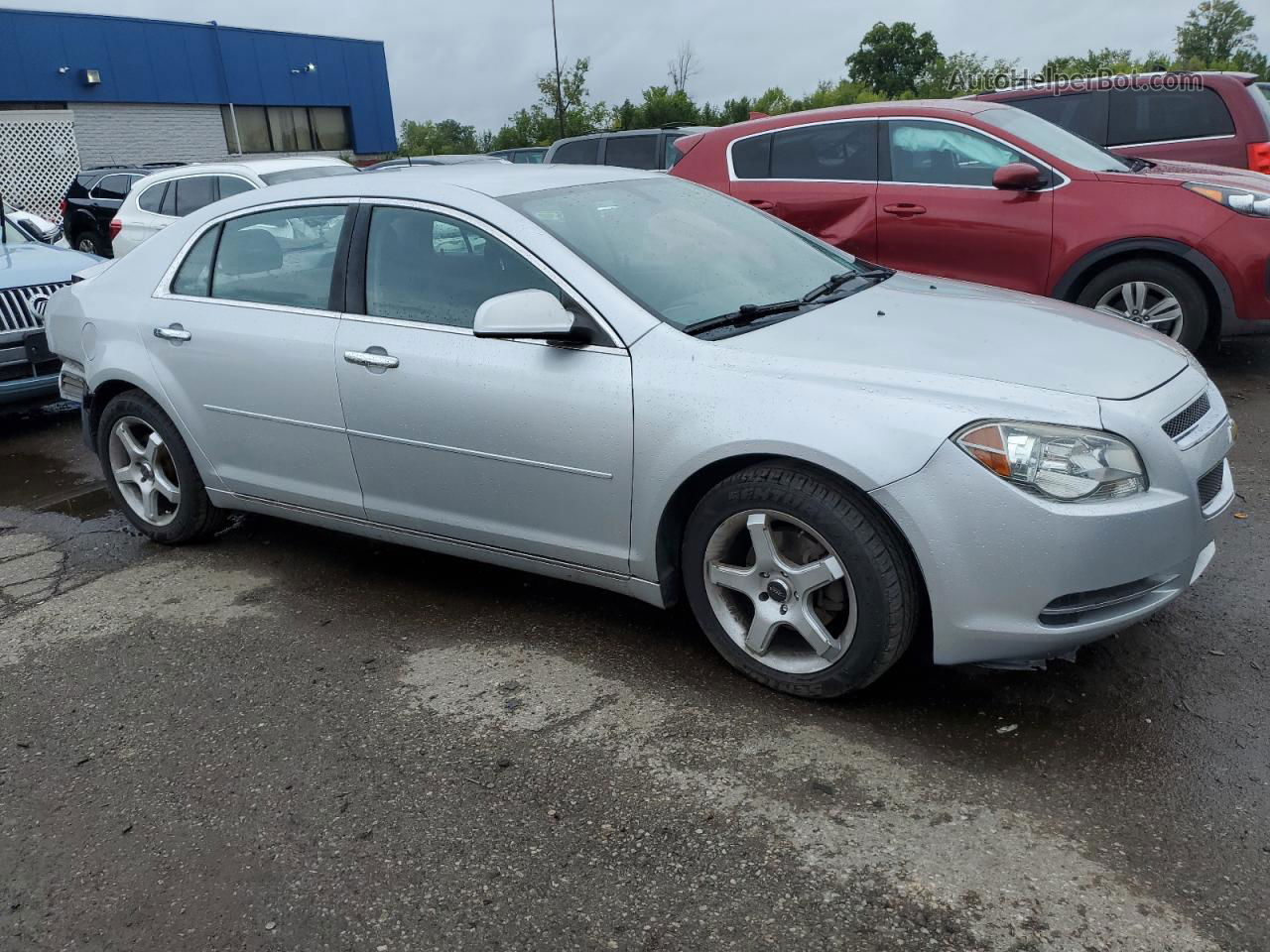 2012 Chevrolet Malibu 1lt Silver vin: 1G1ZC5EU0CF271870