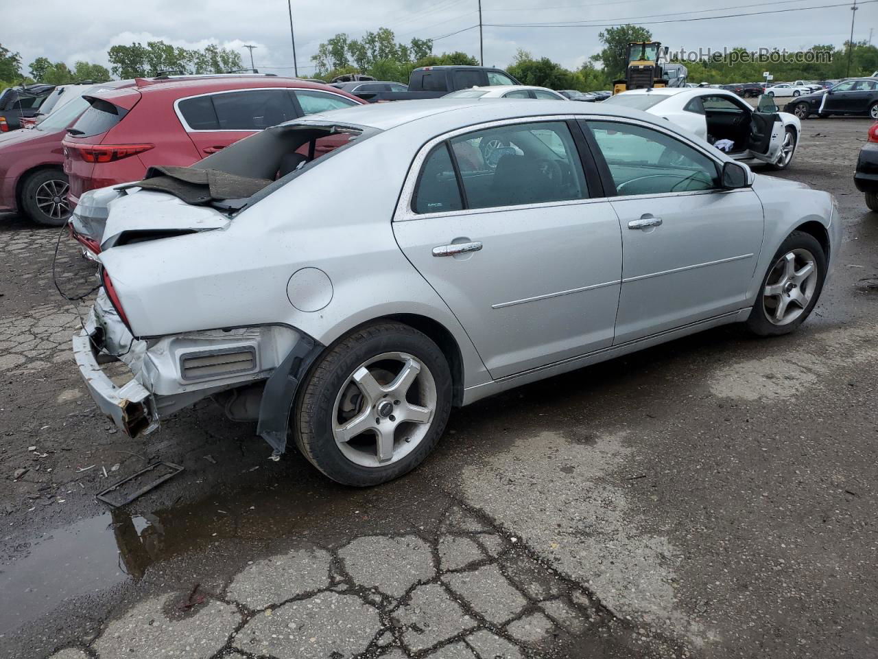 2012 Chevrolet Malibu 1lt Silver vin: 1G1ZC5EU0CF271870