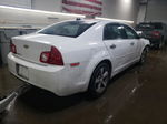 2012 Chevrolet Malibu 1lt White vin: 1G1ZC5EU0CF396416