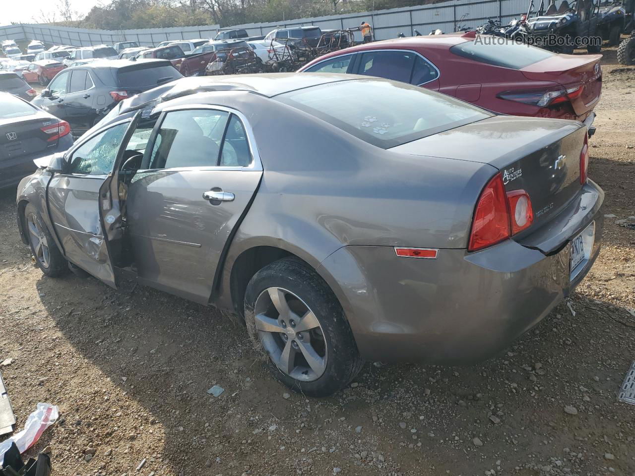 2012 Chevrolet Malibu 1lt Gray vin: 1G1ZC5EU2CF354717