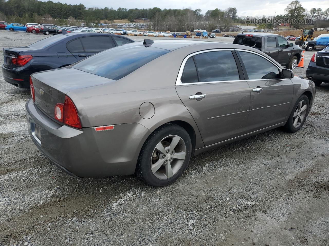 2012 Chevrolet Malibu 1lt Желто-коричневый vin: 1G1ZC5EU3CF170080