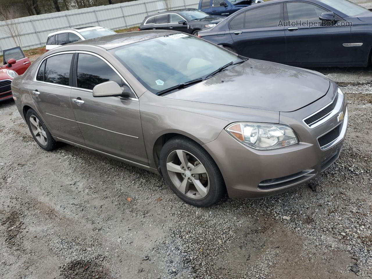 2012 Chevrolet Malibu 1lt Желто-коричневый vin: 1G1ZC5EU3CF170080