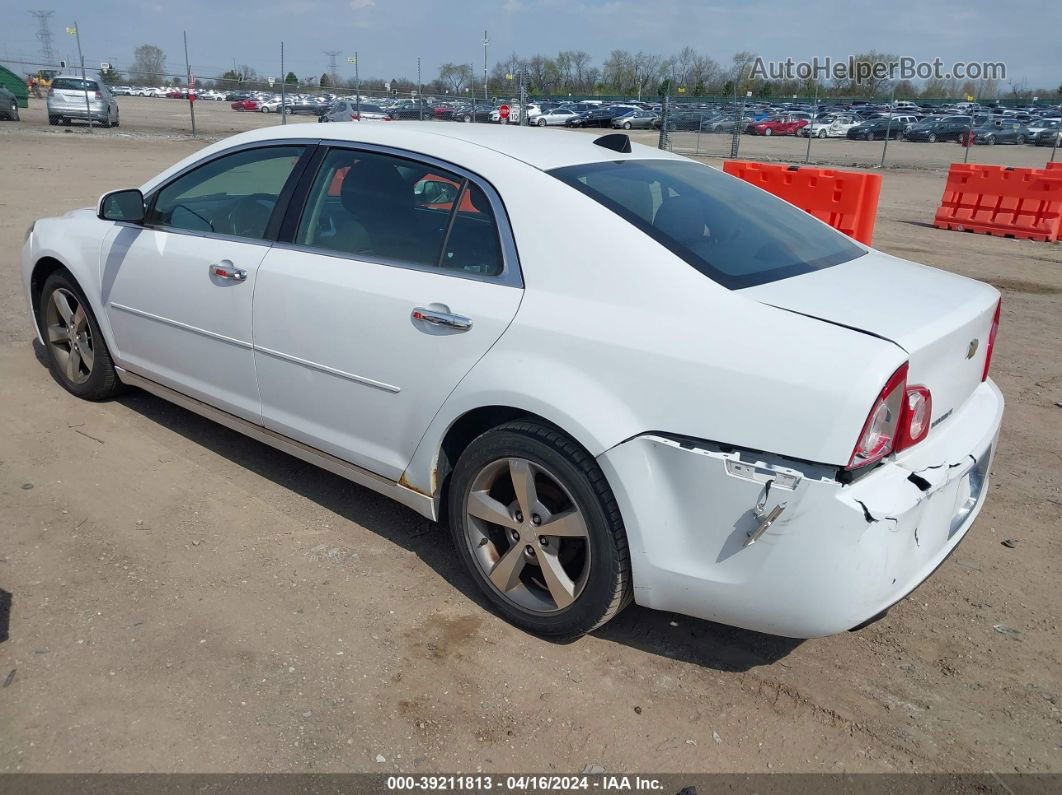 2012 Chevrolet Malibu 1lt White vin: 1G1ZC5EU3CF392960