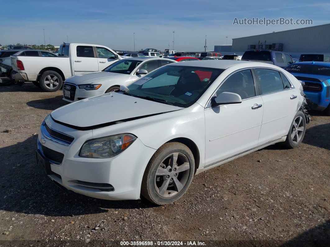 2012 Chevrolet Malibu 1lt Белый vin: 1G1ZC5EU4CF266851