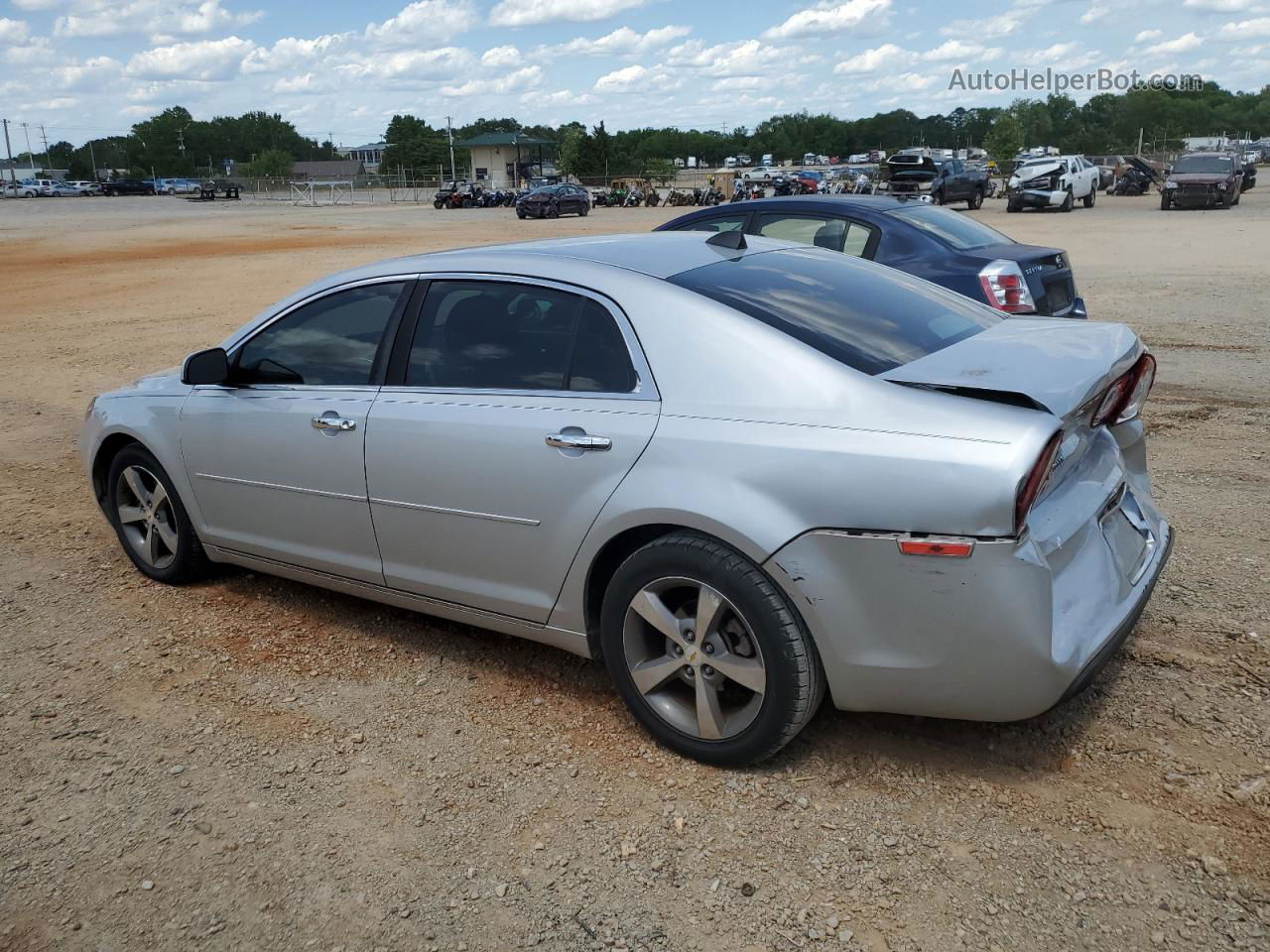 2012 Chevrolet Malibu 1lt Silver vin: 1G1ZC5EU5CF125383