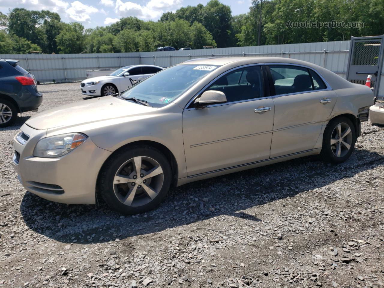 2012 Chevrolet Malibu 1lt Beige vin: 1G1ZC5EU8CF300659