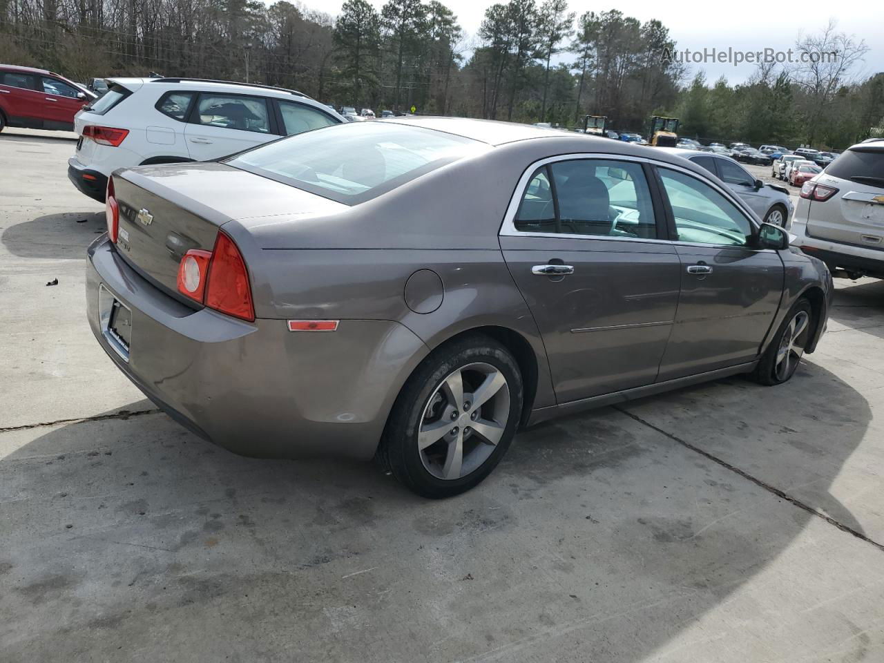 2012 Chevrolet Malibu 1lt Brown vin: 1G1ZC5EU9CF316952