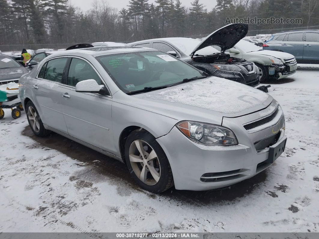 2012 Chevrolet Malibu 1lt Silver vin: 1G1ZC5EU9CF381011