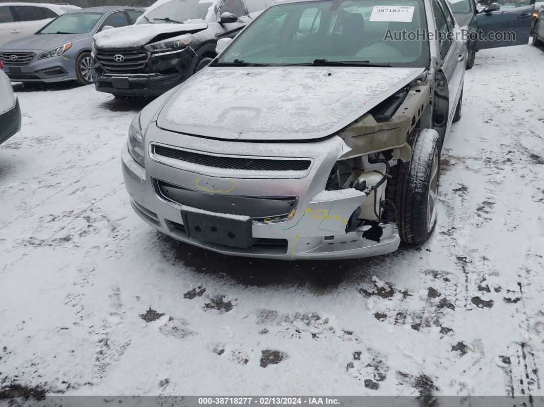 2012 Chevrolet Malibu 1lt Silver vin: 1G1ZC5EU9CF381011