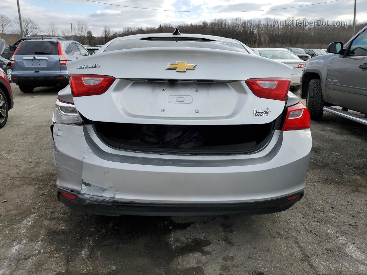 2021 Chevrolet Malibu Ls Silver vin: 1G1ZC5ST1MF038576