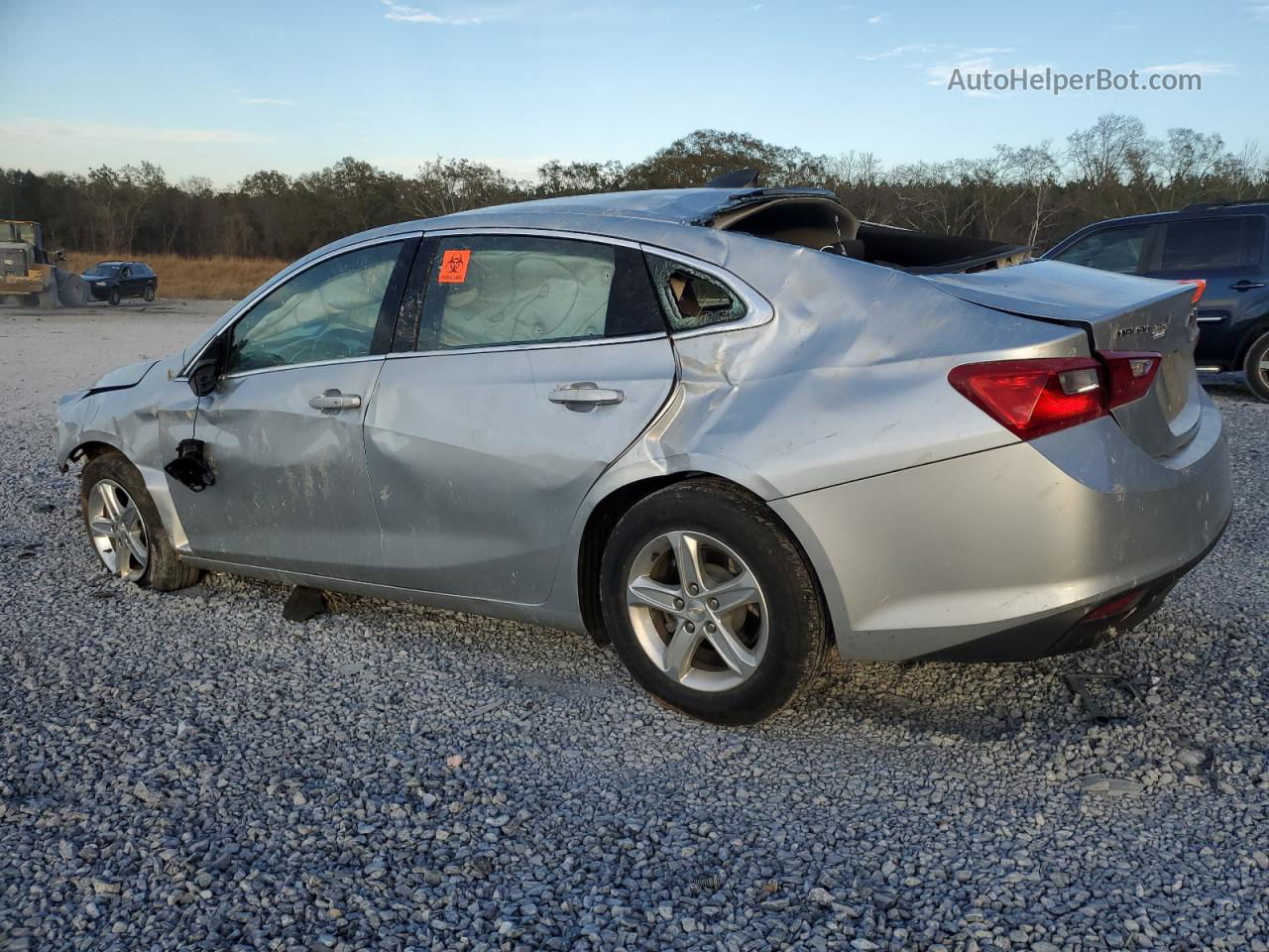 2021 Chevrolet Malibu Ls Silver vin: 1G1ZC5ST2MF004985