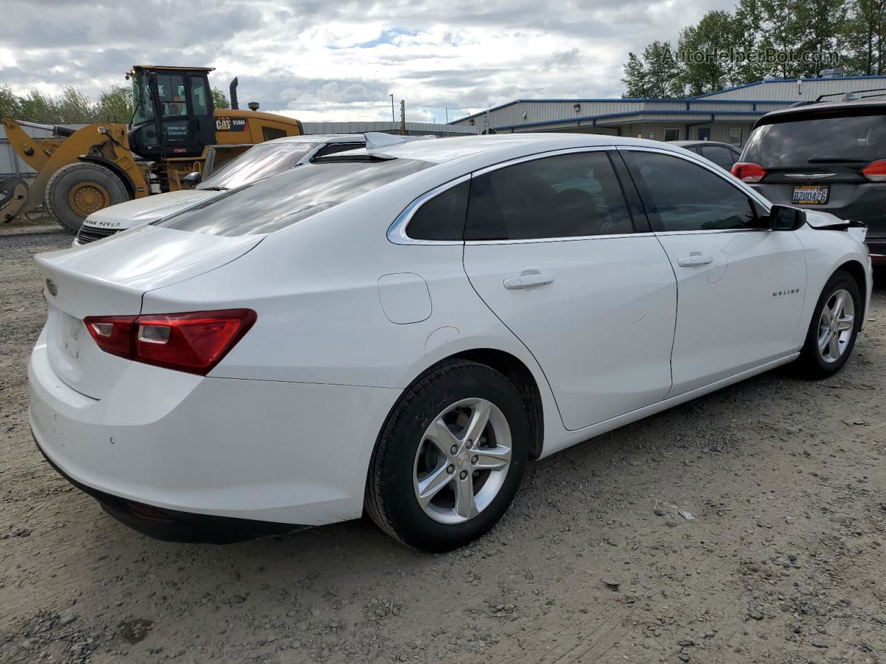 2021 Chevrolet Malibu Ls White vin: 1G1ZC5ST2MF085020