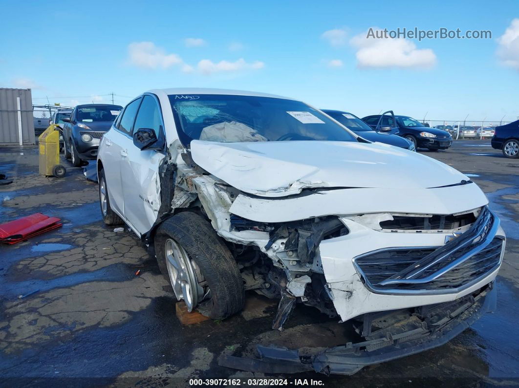 2017 Chevrolet Malibu 1fl White vin: 1G1ZC5ST3HF283241