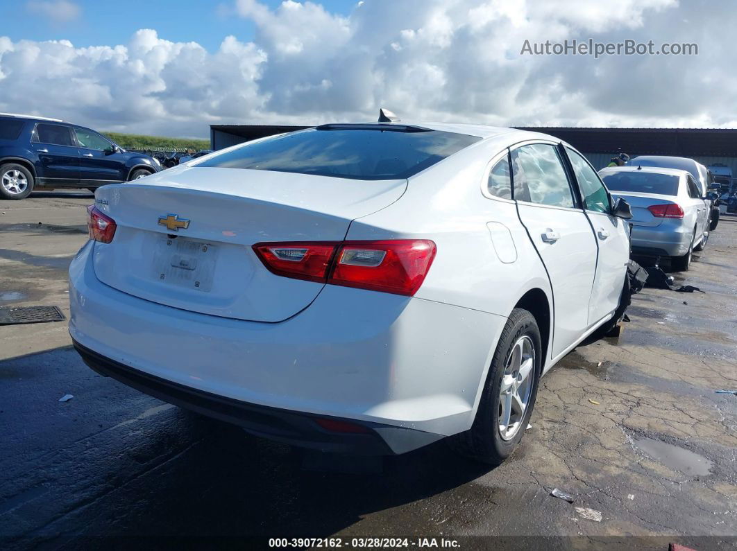 2017 Chevrolet Malibu 1fl White vin: 1G1ZC5ST3HF283241