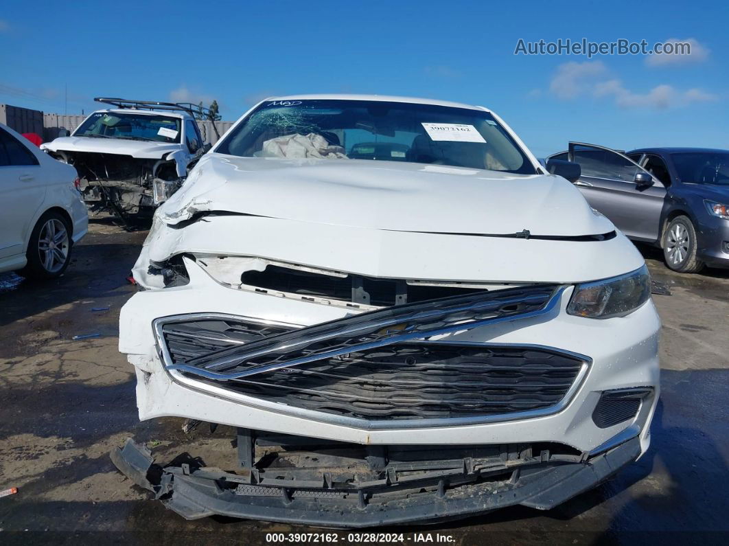 2017 Chevrolet Malibu 1fl White vin: 1G1ZC5ST3HF283241