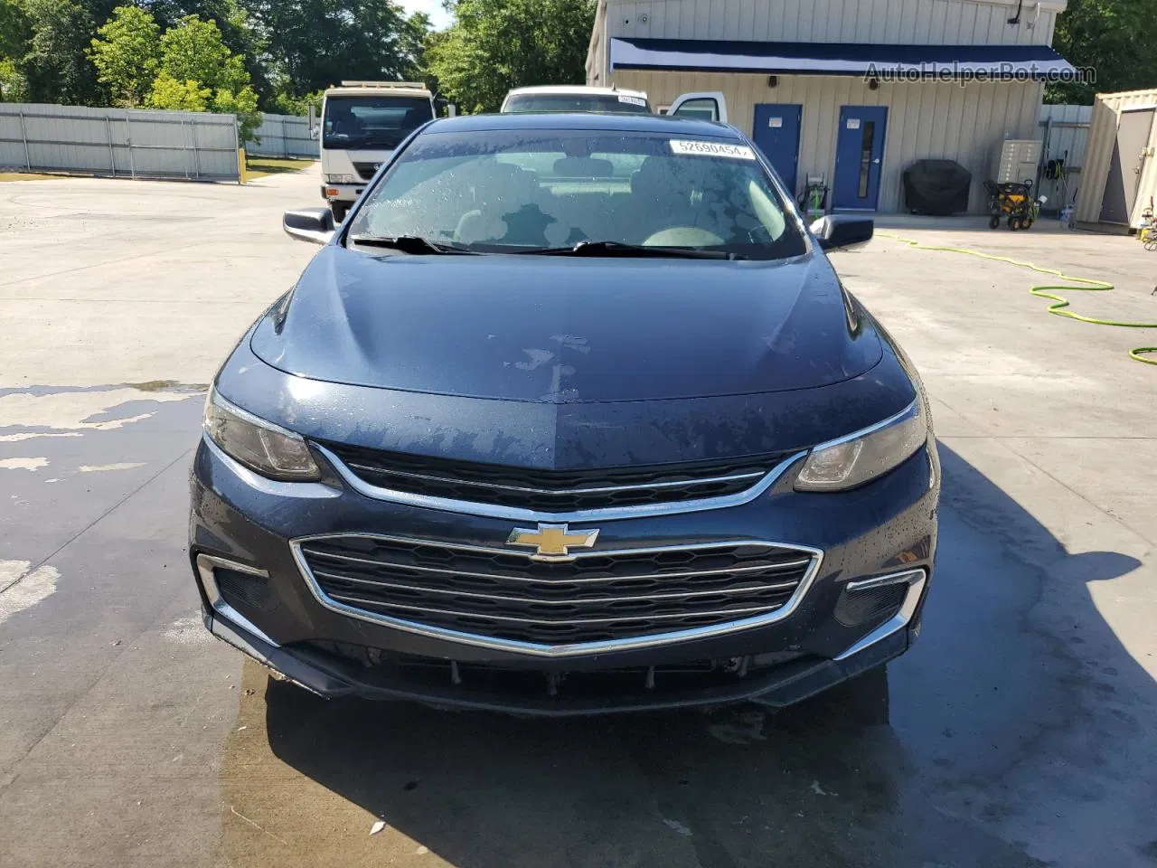 2017 Chevrolet Malibu Ls Синий vin: 1G1ZC5ST5HF171248