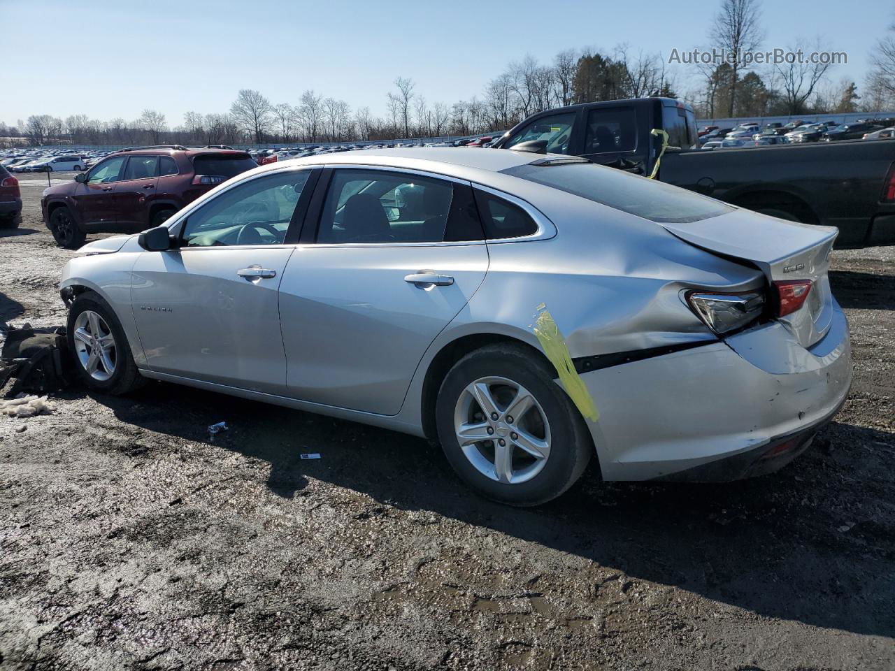 2021 Chevrolet Malibu Ls Gray vin: 1G1ZC5ST5MF034790