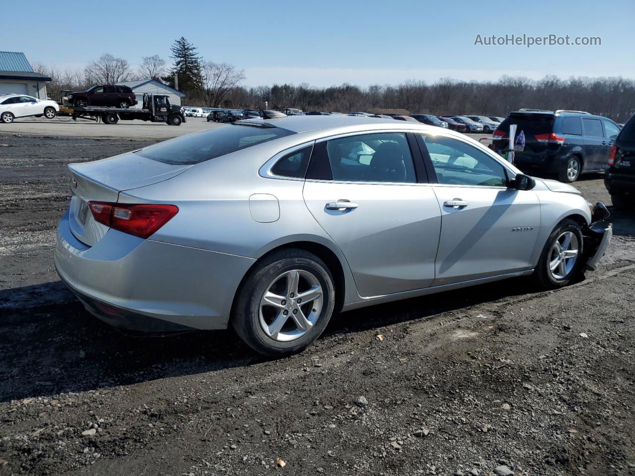 2021 Chevrolet Malibu Ls Gray vin: 1G1ZC5ST5MF034790