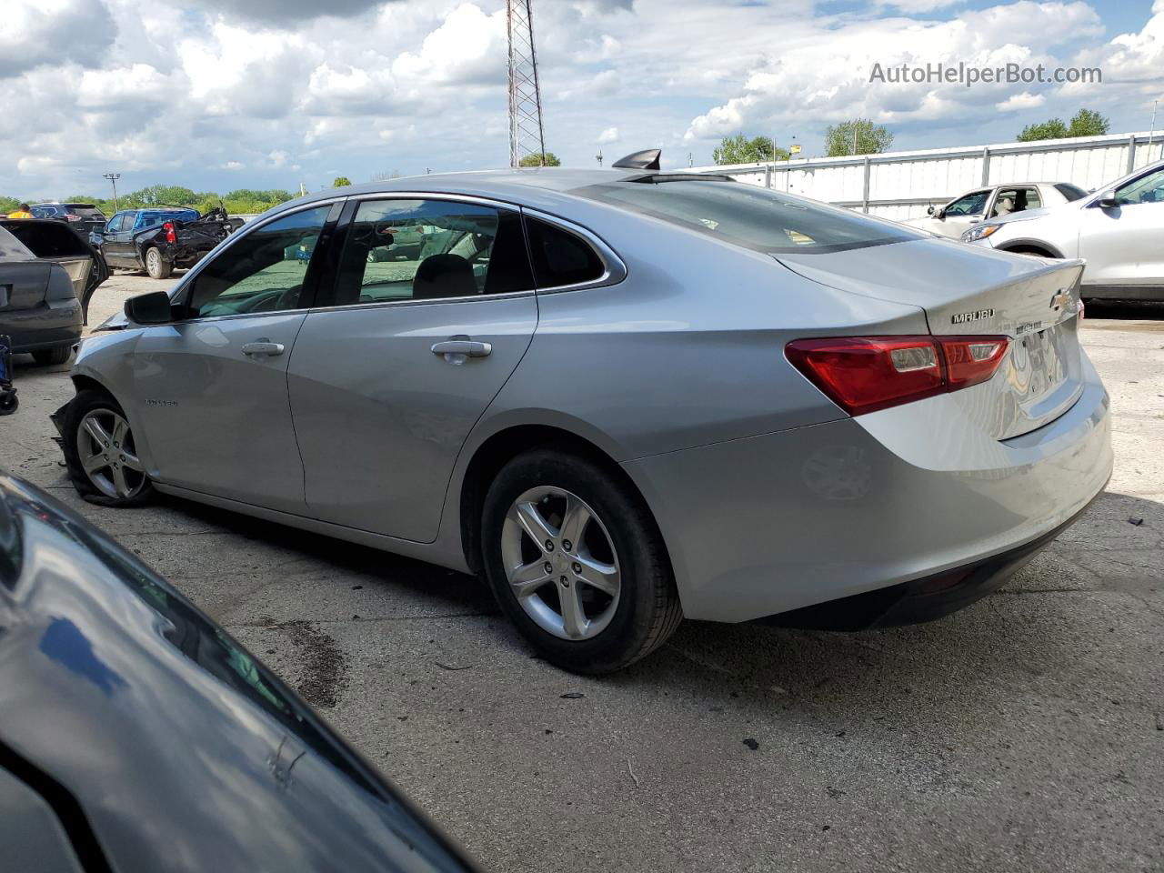 2021 Chevrolet Malibu Ls Silver vin: 1G1ZC5ST5MF039925