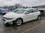 2021 Chevrolet Malibu Ls White vin: 1G1ZC5ST6MF087630