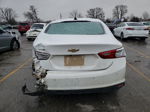 2021 Chevrolet Malibu Ls White vin: 1G1ZC5ST6MF087630