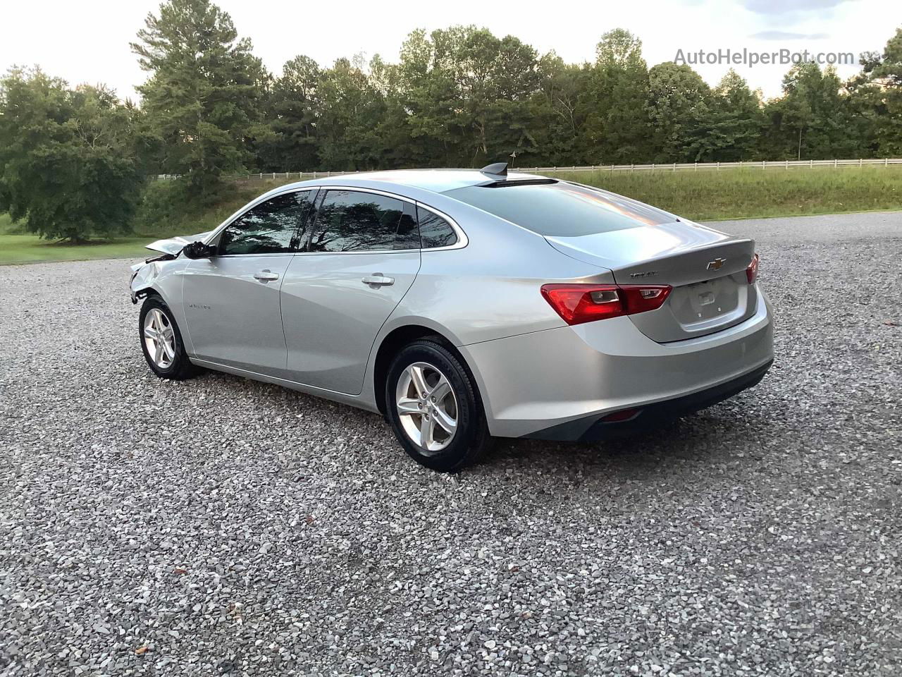 2021 Chevrolet Malibu Ls Silver vin: 1G1ZC5ST8MF002089