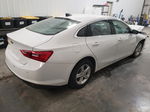 2021 Chevrolet Malibu Ls White vin: 1G1ZC5ST9MF087203