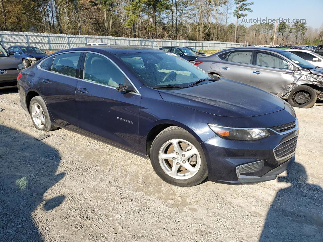 2017 Chevrolet Malibu Ls Black vin: 1G1ZC5STXHF222419