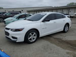 2017 Chevrolet Malibu Ls White vin: 1G1ZC5STXHF256490