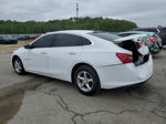 2017 Chevrolet Malibu Ls White vin: 1G1ZC5STXHF256490