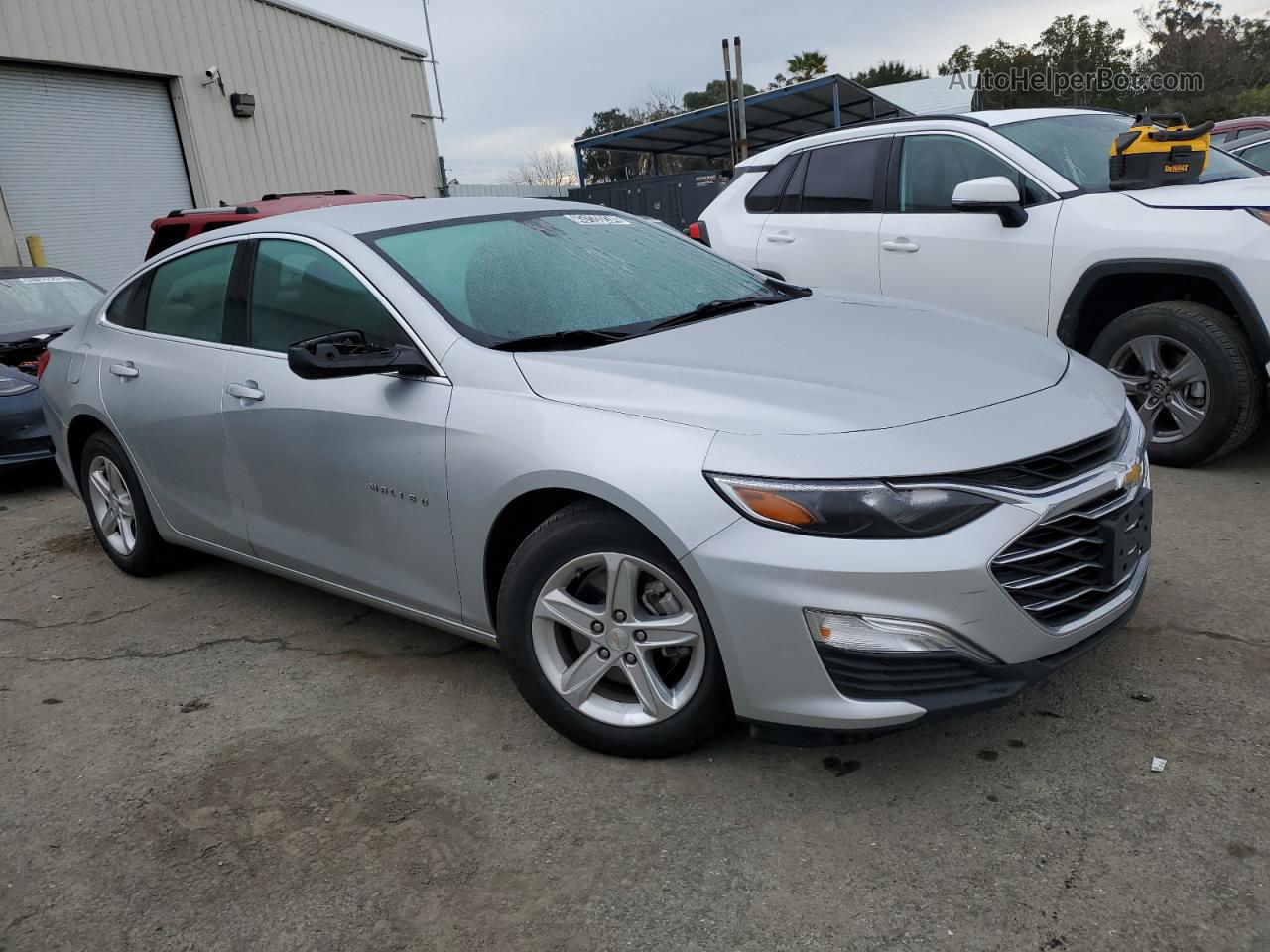 2021 Chevrolet Malibu Ls Silver vin: 1G1ZC5STXMF081734