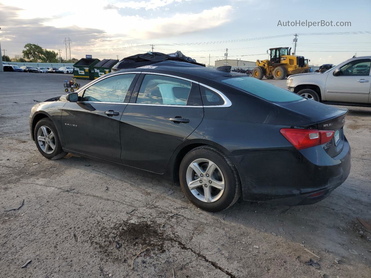 2021 Chevrolet Malibu Ls Синий vin: 1G1ZC5STXMF084892