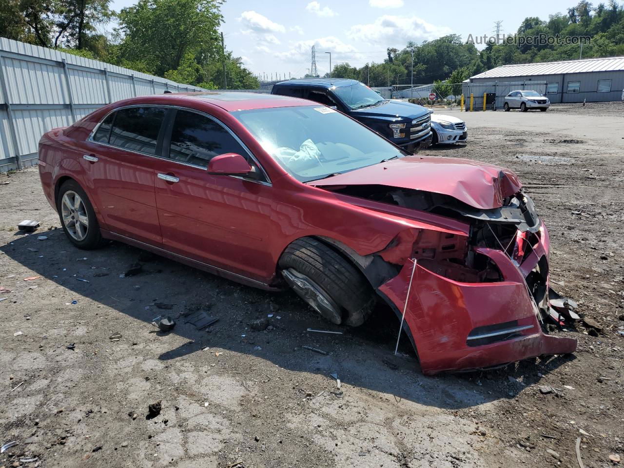 2012 Chevrolet Malibu 2lt Burgundy vin: 1G1ZD5E00CF233727