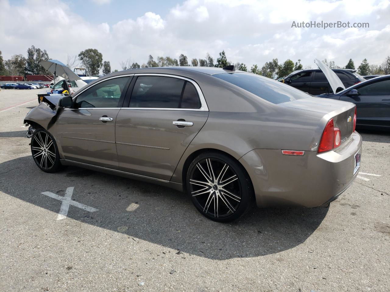 2012 Chevrolet Malibu 2lt Gray vin: 1G1ZD5E01CF267272