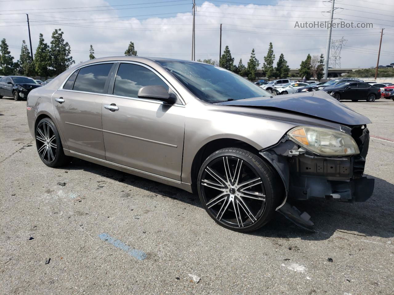 2012 Chevrolet Malibu 2lt Gray vin: 1G1ZD5E01CF267272