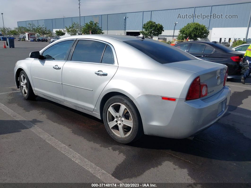 2012 Chevrolet Malibu Lt W/2lt Silver vin: 1G1ZD5E02CF192095