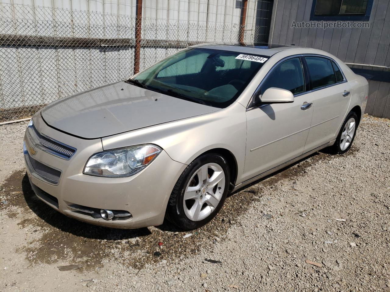 2012 Chevrolet Malibu 2lt Gold vin: 1G1ZD5E02CF299910