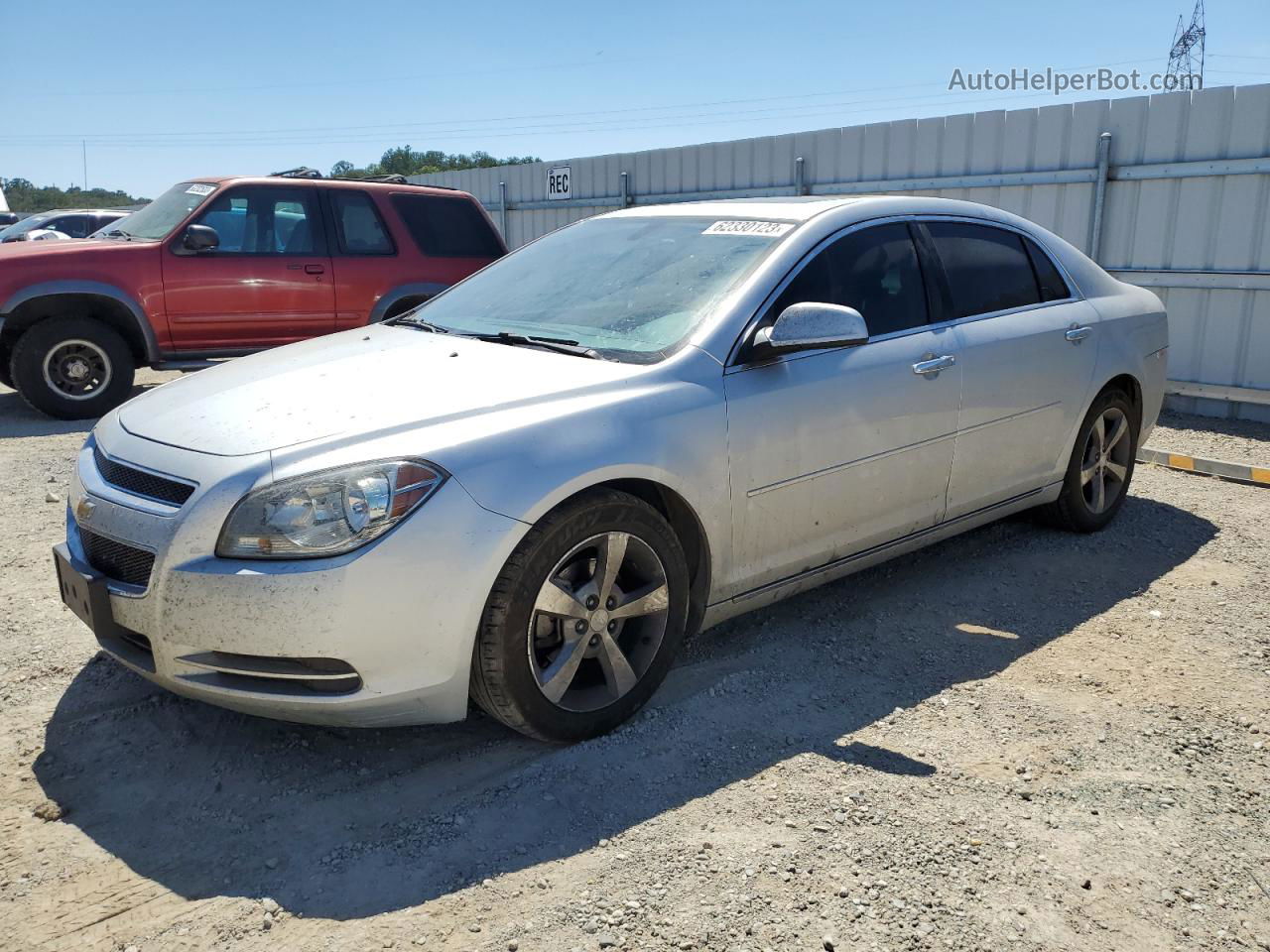 2012 Chevrolet Malibu 2lt Silver vin: 1G1ZD5E02CF352170