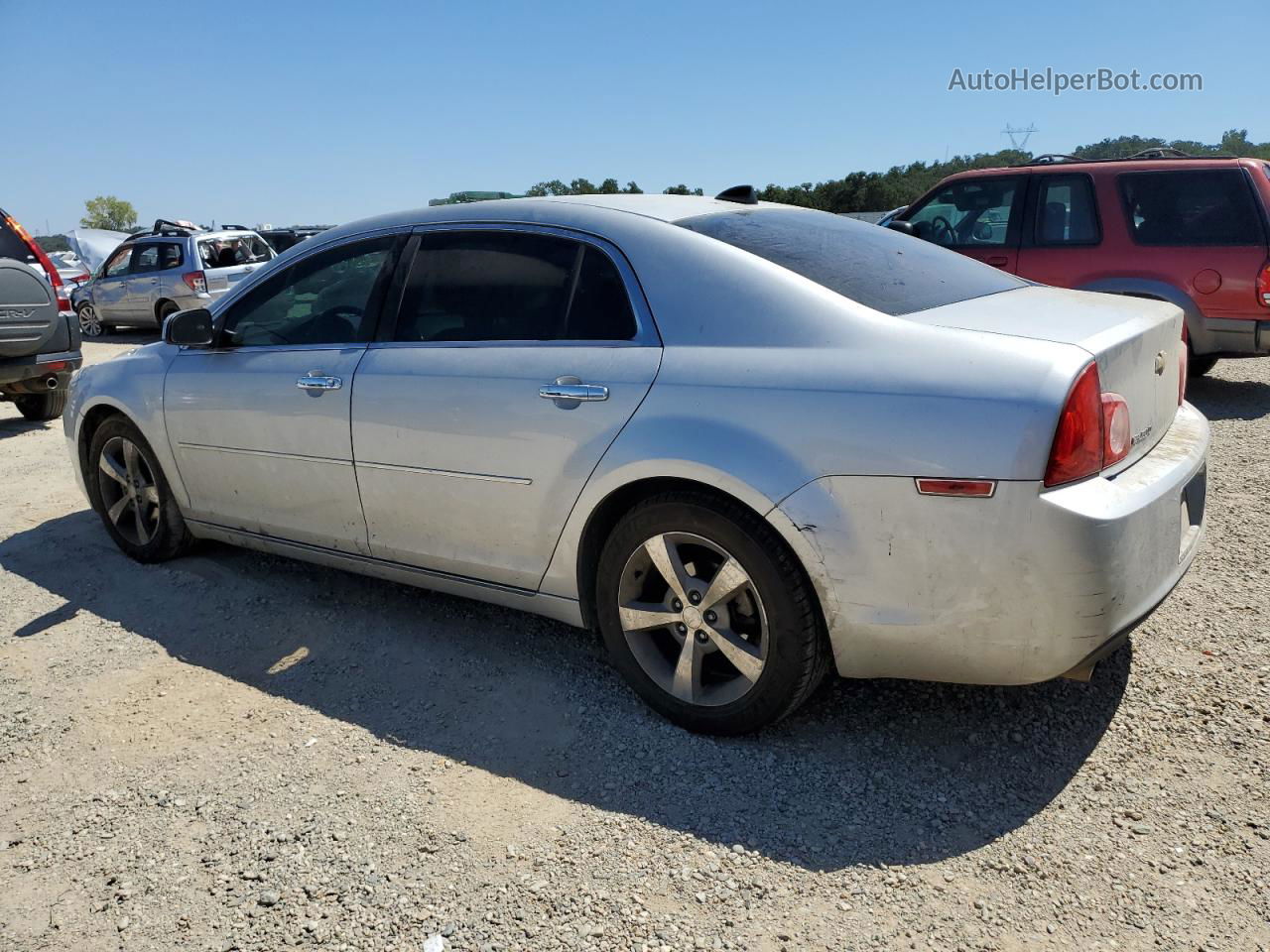 2012 Chevrolet Malibu 2lt Silver vin: 1G1ZD5E02CF352170