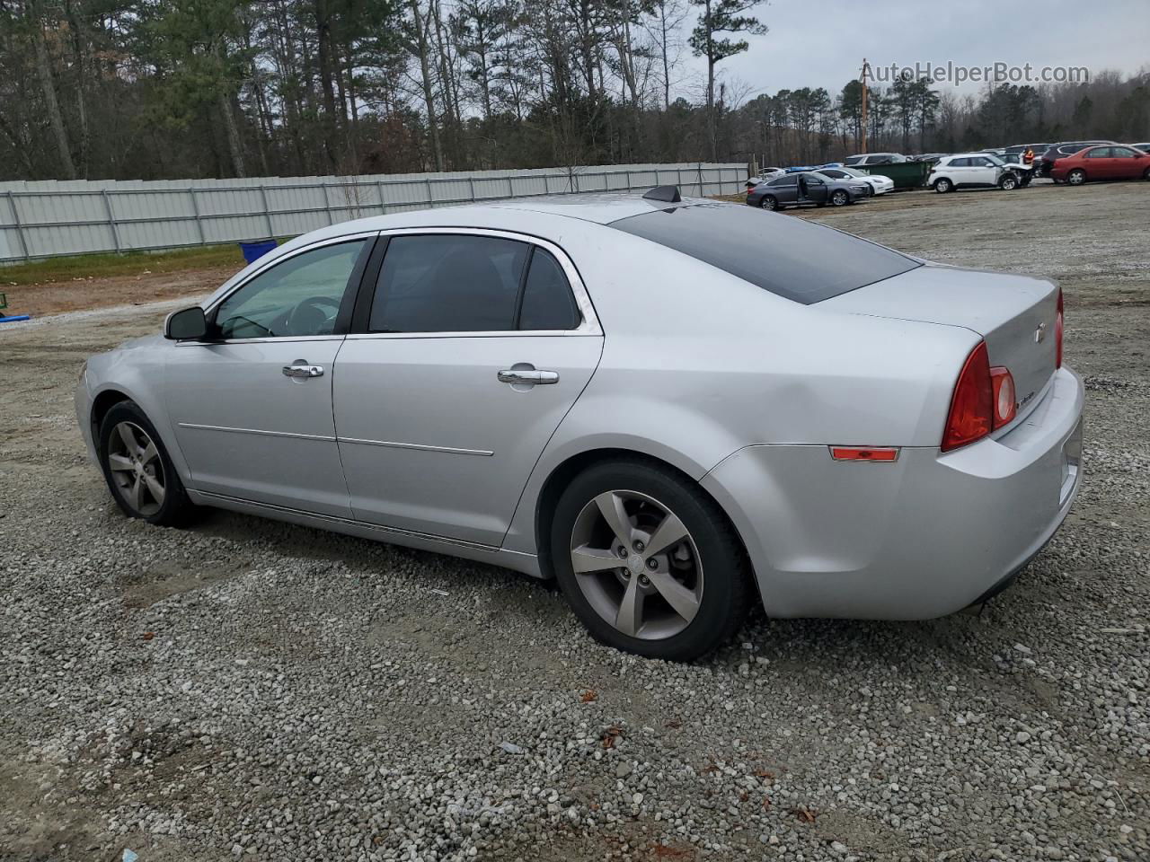 2012 Chevrolet Malibu 2lt Silver vin: 1G1ZD5E03CF382794