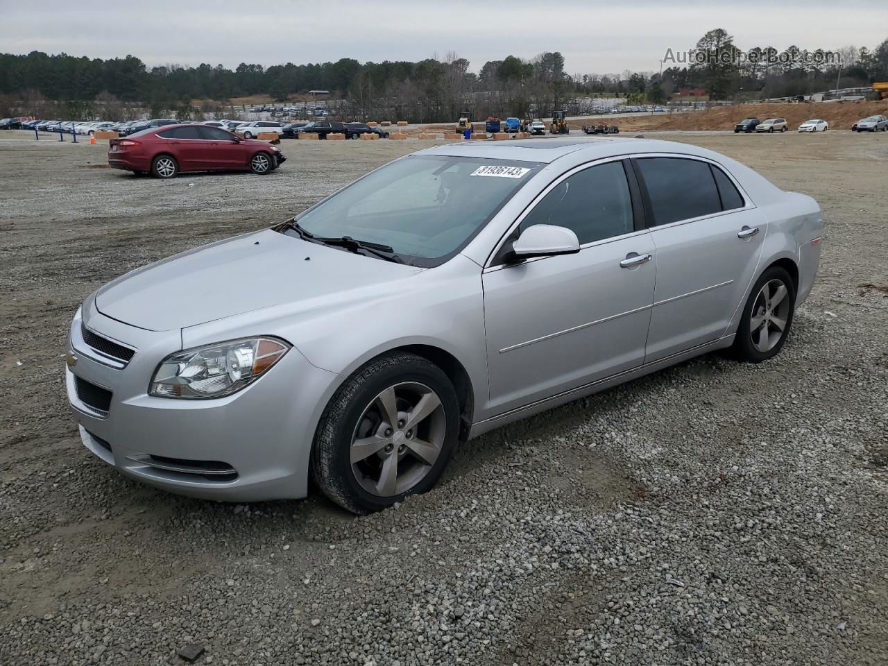 2012 Chevrolet Malibu 2lt Silver vin: 1G1ZD5E03CF382794