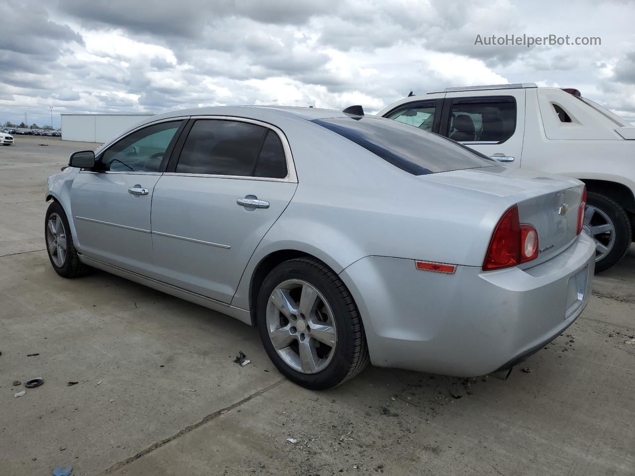 2012 Chevrolet Malibu 2lt Silver vin: 1G1ZD5E04CF163553