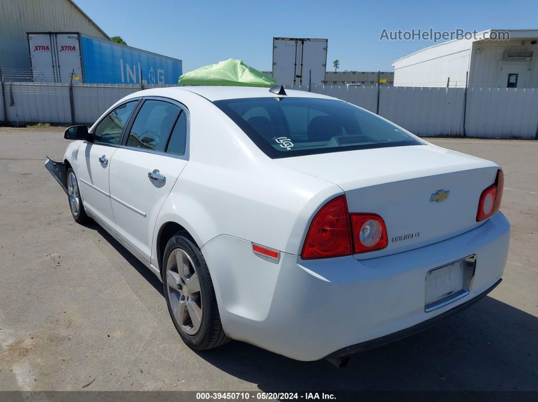 2012 Chevrolet Malibu 2lt Белый vin: 1G1ZD5E04CF325813