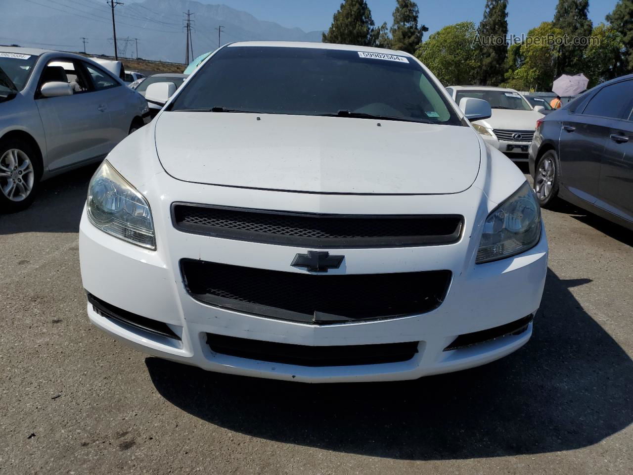 2012 Chevrolet Malibu 2lt White vin: 1G1ZD5E05CF261832