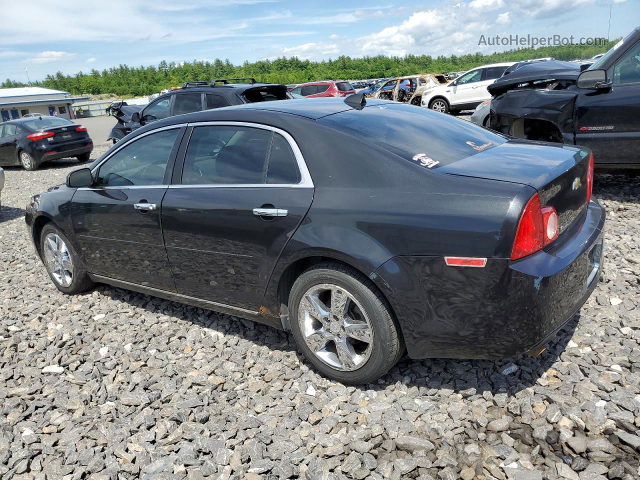 2012 Chevrolet Malibu 2lt Black vin: 1G1ZD5E05CF330924